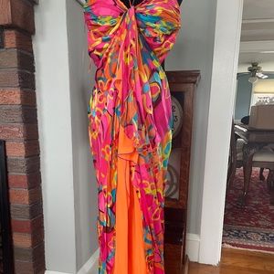Mary.L Couture vibrant colored gown